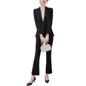 Bossy Chic Womens  2Pc Blazer & Pant Set
